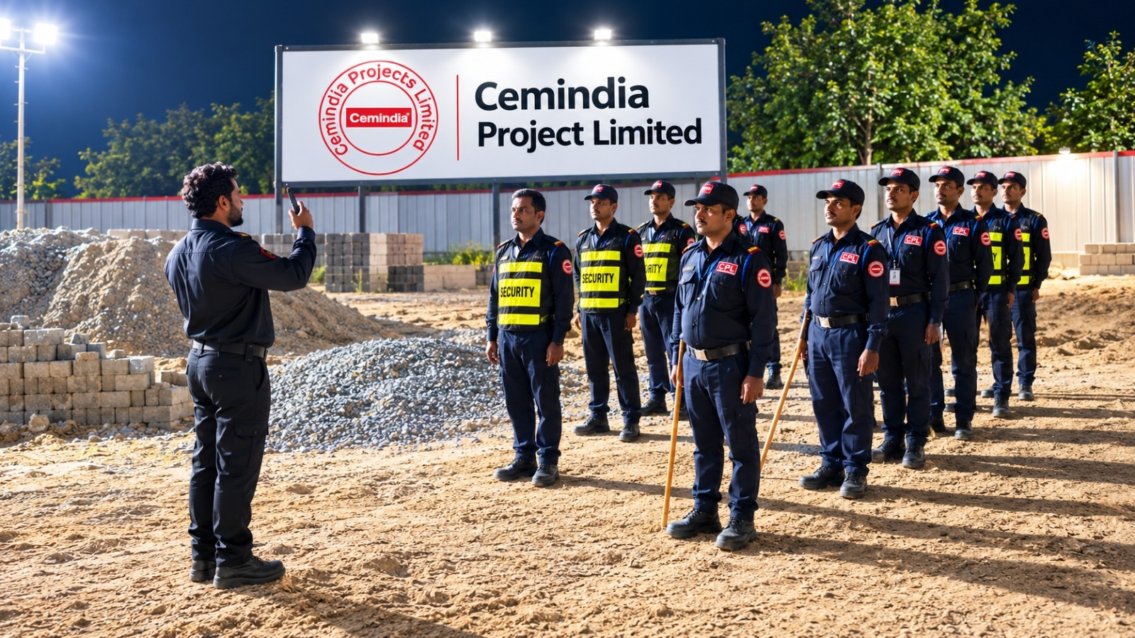 Cemindia Project Limited security team deployment